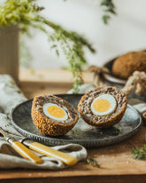 Black Pudding Scotch Egg