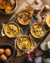 Butternut Squash & Goat’s Cheese Quiche