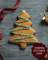 Christmas Tree Ginger Biscuit