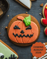 Halloween Pumpkin Gingerbread Biscuit