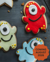 Halloween Alien Assorted Shortbread Biscuits