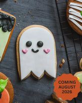 Halloween Ghost Shortbread biscuit