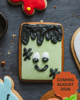Halloween Frankenstein Gingerbread Biscuit