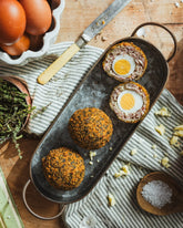 Cheese and Bacon Scotch Egg