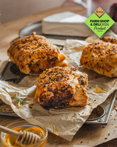 Hot Honey, Bacon and Brie Gourmet Roll