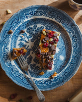 Jewelled Caramel Flapjack Cake Bar