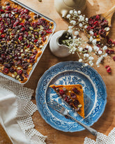 Jewelled Caramel Flapjack Traybake
