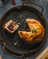 Pork, Stuffing & Cranberry Pie