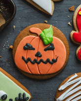 Halloween Pumpkin Gingerbread Biscuit