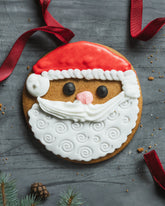 Santa Claus Christmas Ginger Biscuit