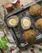 Turkey, Bacon and Cranberry Scotch Egg