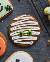 Halloween Mummy Gingerbread Biscuit