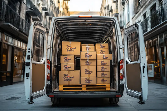 Wholesale delivery of sausage rolls showing cost-saving bulk quantities