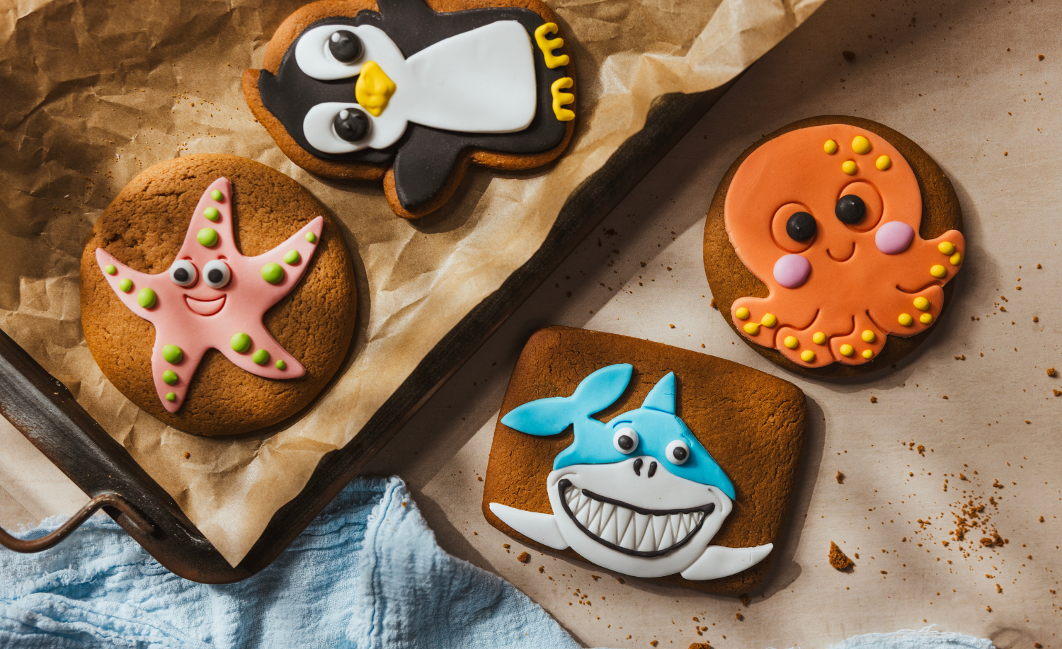 Ocean Animal Biscuits