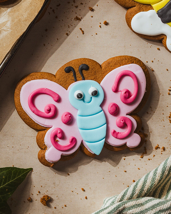 Becky the Butterfly Ginger Biscuit
