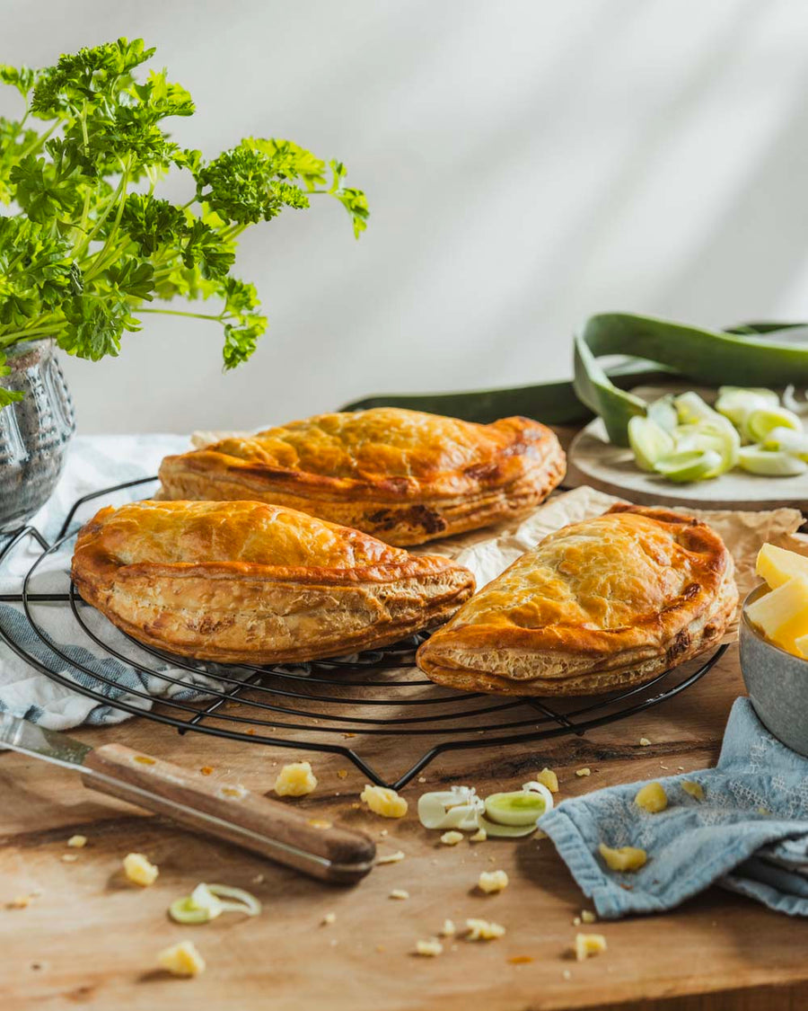 Cheese Leek & Onion Pasty