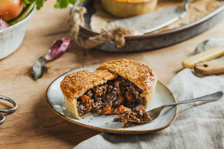 Mince Beef & Onion Pie