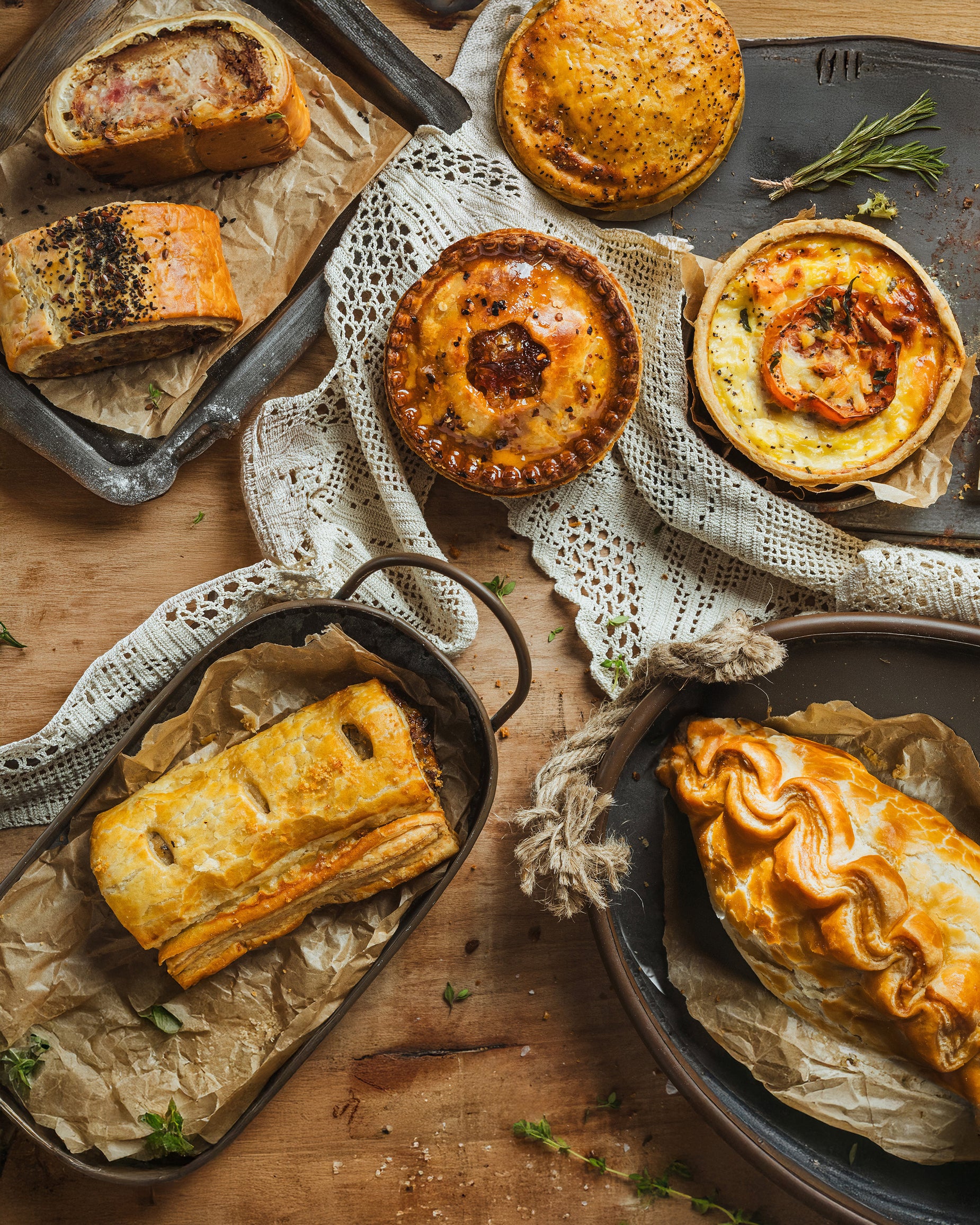 Sample Pastries Example Trade Sample Boxes | Award-Winning Savoury Pastries – The Original Baker