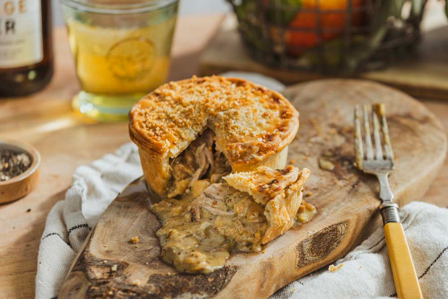 Slow Roasted Pork & Cider Pie