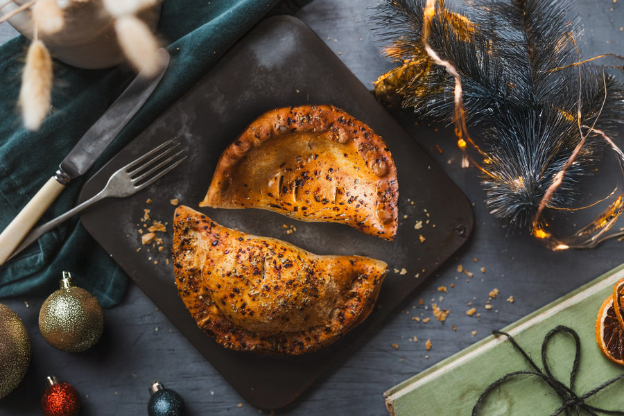 Pork, Apricot & Date Pasty (Yuletide Pasty)